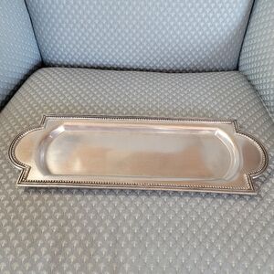 White Barn Candle Co. Pewter Tray - 15 Inch Rectangular - Made In India!